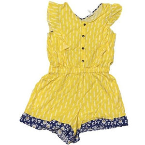 MATILDA JANE 435 Tween Size 16 Brilliant Daydream Yellow Sleeveless Romper Fun